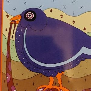 Bird Ceramic Tile Wall Hanging